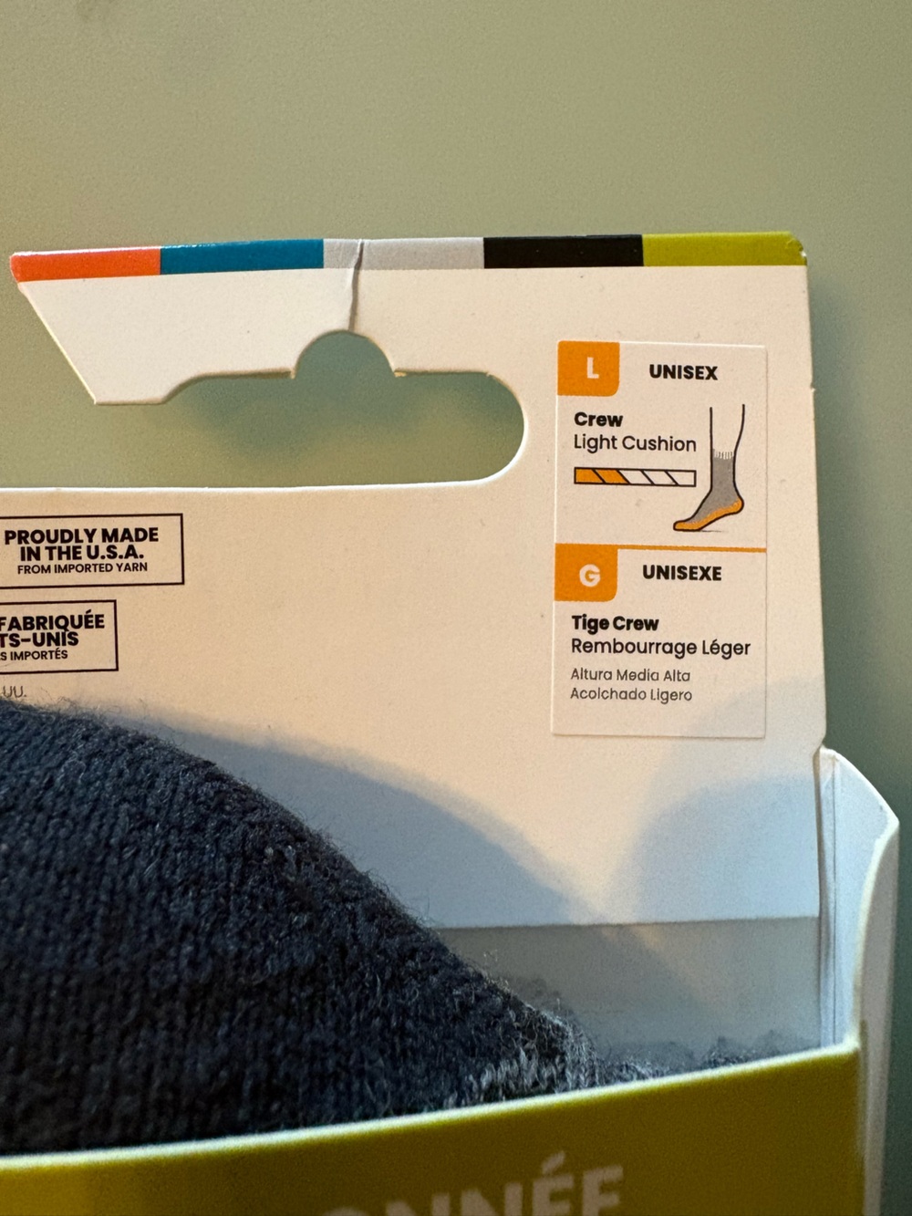 Smartwool Women’s/Unisex Hike Crew Socks 4 pairs Large NEW Light Cushion - Picture 2 of 5